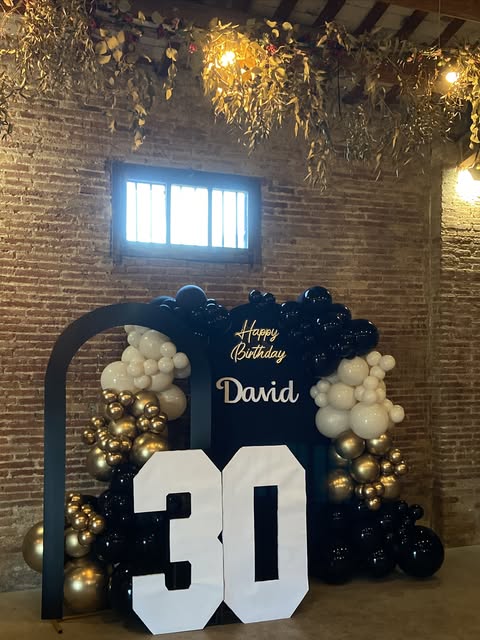 Decoración de globos para adultos